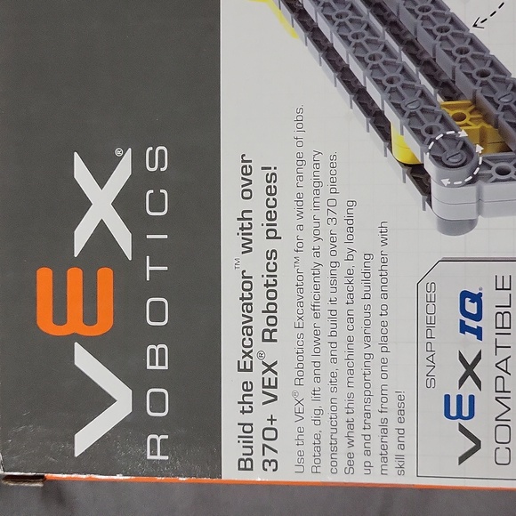 HEX BUG Vex Robotics Excavator, Yellow and grey - Picture 8 of 10